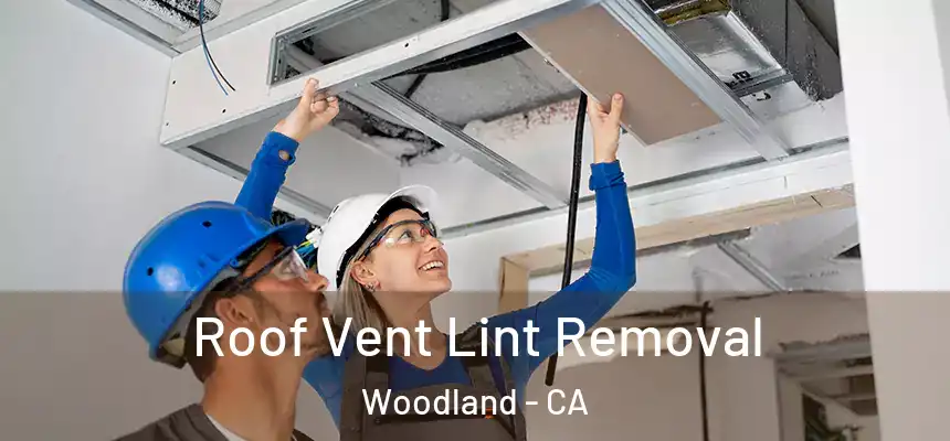 Roof Vent Lint Removal Woodland - CA